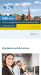 Mobile Screenshot of igsu-stockelsdorf.de